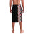 Aotearoa Toitu Te Tiriti-Honour the Treaty Lavalava Maori Taniwha Haka with Taniko and Tukutuku