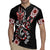 Aotearoa Toitu Te Tiriti-Honour the Treaty Rugby Jersey Maori Taniwha Haka with Taniko and Tukutuku
