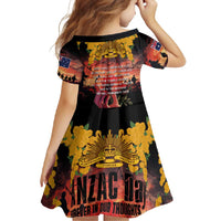 Australia ANZAC Day Family Matching Mermaid Dress and Hawaiian Shirt Forever in My Thoughts