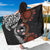 Australia and New Zealand Together Sarong Aboriginal and Maori Art Tattoo
