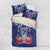 Guam Liberation Day Bedding Set The Tribal Latte Stone and Dolphins with Hibiscus Chamorro Culture