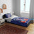 Guam Liberation Day Bedding Set The Tribal Latte Stone and Dolphins with Hibiscus Chamorro Culture