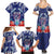 Guam Liberation Day Family Matching Summer Maxi Dress and Hawaiian Shirt The Tribal Latte Stone and Dolphins with Hibiscus Chamorro Culture