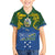 Solomon Islands Family Matching Long Sleeve Bodycon Dress and Hawaiian Shirt The Guardians-Tribal Crocodile and Shark Melanesian Tattoo