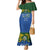Solomon Islands Family Matching Mermaid Dress and Hawaiian Shirt The Guardians-Tribal Crocodile and Shark Melanesian Tattoo
