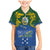 Solomon Islands Family Matching Mermaid Dress and Hawaiian Shirt The Guardians-Tribal Crocodile and Shark Melanesian Tattoo