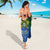 Solomon Islands Sarong The Guardians-Tribal Crocodile and Shark Melanesian Tattoo