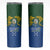 Solomon Islands Skinny Tumbler The Guardians-Tribal Crocodile and Shark Melanesian Tattoo