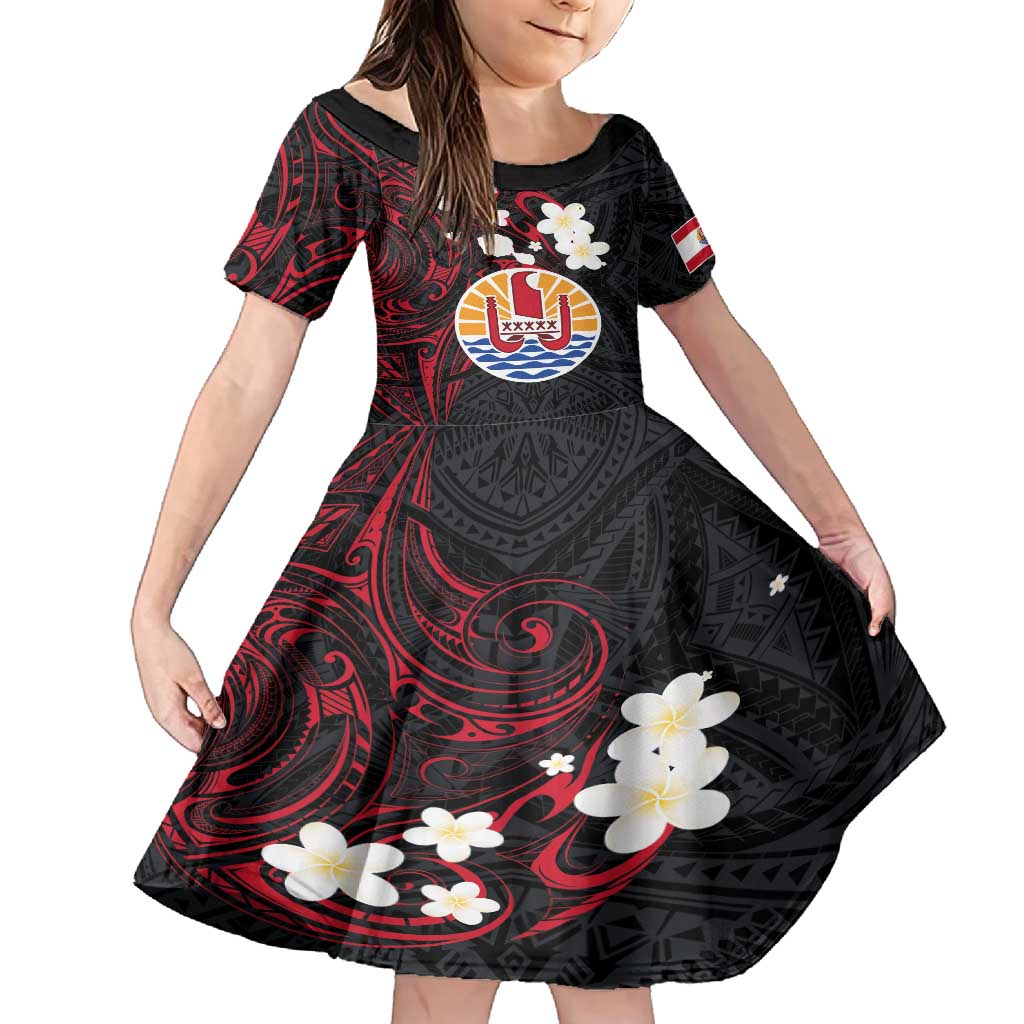 French Polynesia Tiare Day Family Matching Tank Maxi Dress and Hawaiian Shirt Seal and Polynesian Pattern