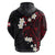 French Polynesia Tiare Day Hoodie Seal and Polynesian Pattern