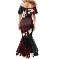 French Polynesia Tiare Day Mermaid Dress Seal and Polynesian Pattern LT03 - Polynesian Pride