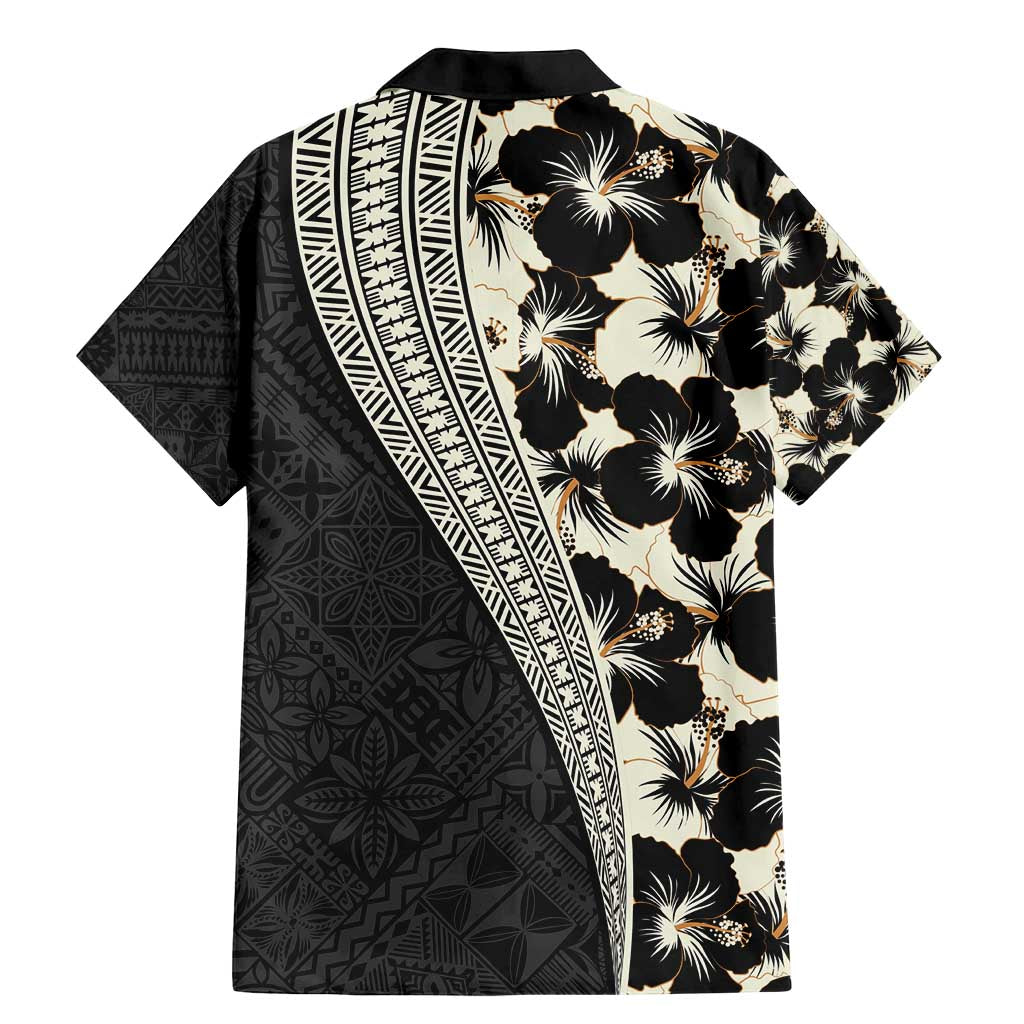 Bula Hibiscus Festival Family Matching Mermaid Dress and Hawaiian Shirt Tapa Pattern Half Style