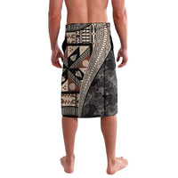 Bula Hibiscus Festival Lavalava Fijian Masi Pattern Half Style LT03 - Polynesian Pride