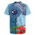Fiji Day Rugby Jersey Tapa Pattern and Hibiscus Flower