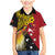 Papua New Guinea Independence Day Family Matching Mermaid Dress and Hawaiian Shirt Bird-of-Paradise with Map and Polynesian Pattern