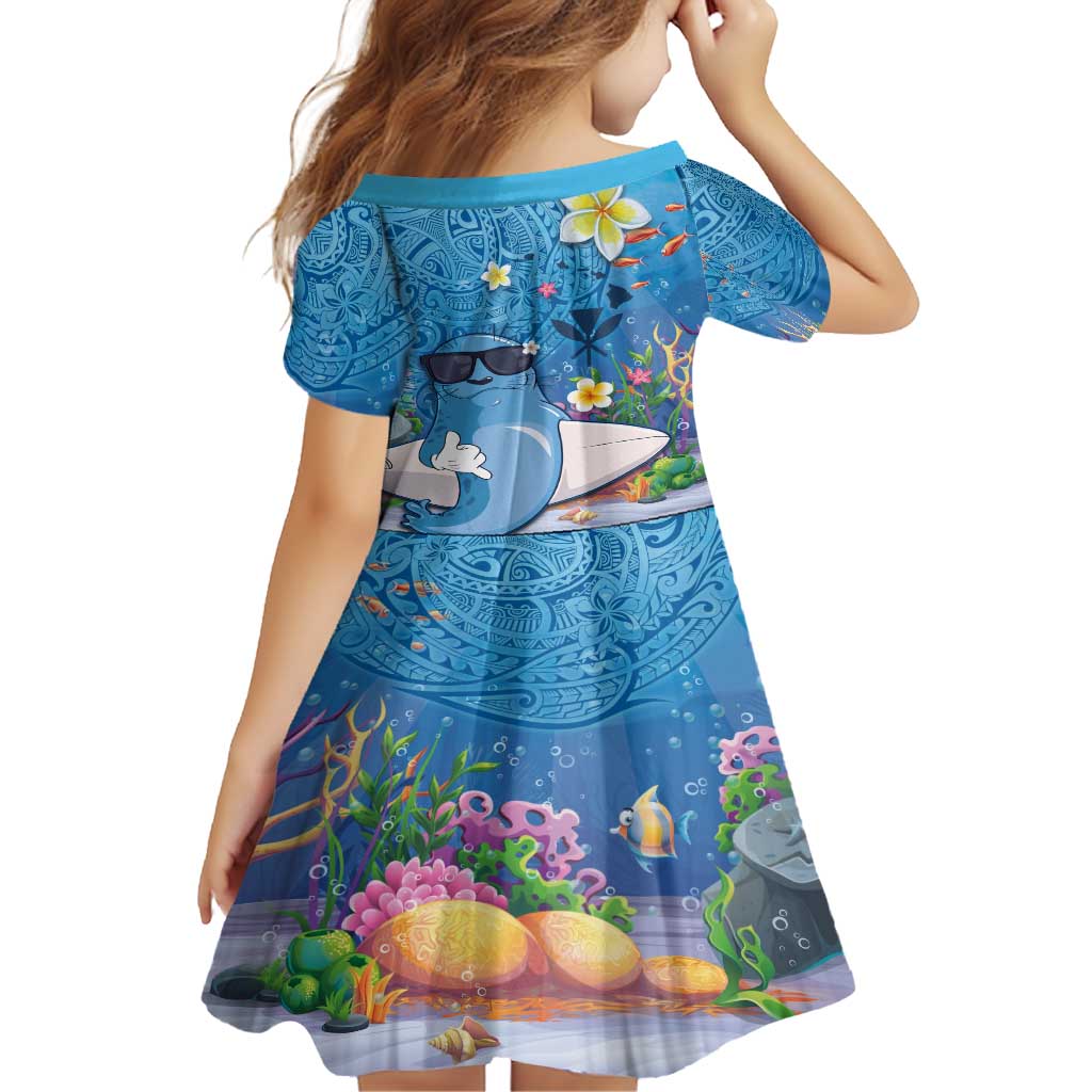 Aloha Hawaiian Monk Seal Family Matching Summer Maxi Dress and Hawaiian Shirt Polynesian Tattoo The Ocean and Undersea Vibe