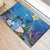 Aloha Hawaiian Monk Seal Rubber Doormat Polynesian Tattoo The Ocean and Undersea Vibe