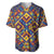 Kolose-Tuvalu Crochet Baseball Jersey with Polynesian and Pacific Tattoos - Polynesian Pride