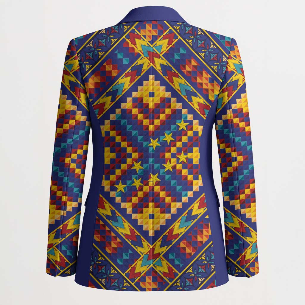 Kolose-Tuvalu Crochet Blazer with Polynesian and Pacific Tattoos - Polynesian Pride