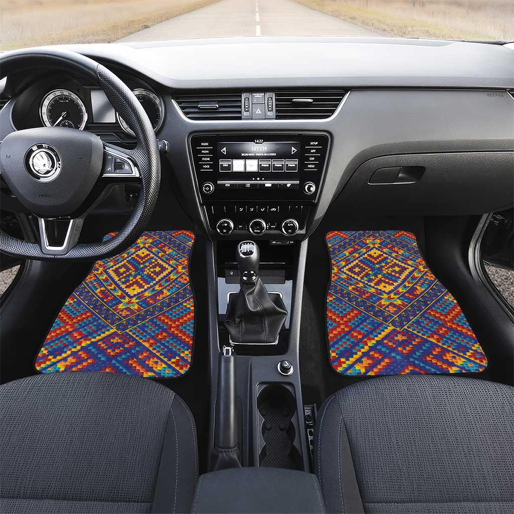 Kolose-Tuvalu Crochet Car Mats with Polynesian and Pacific Tattoos - Polynesian Pride