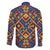 Kolose-Tuvalu Crochet Family Matching Long Sleeve Bodycon Dress and Hawaiian Shirt with Polynesian and Pacific Tattoos - Polynesian Pride