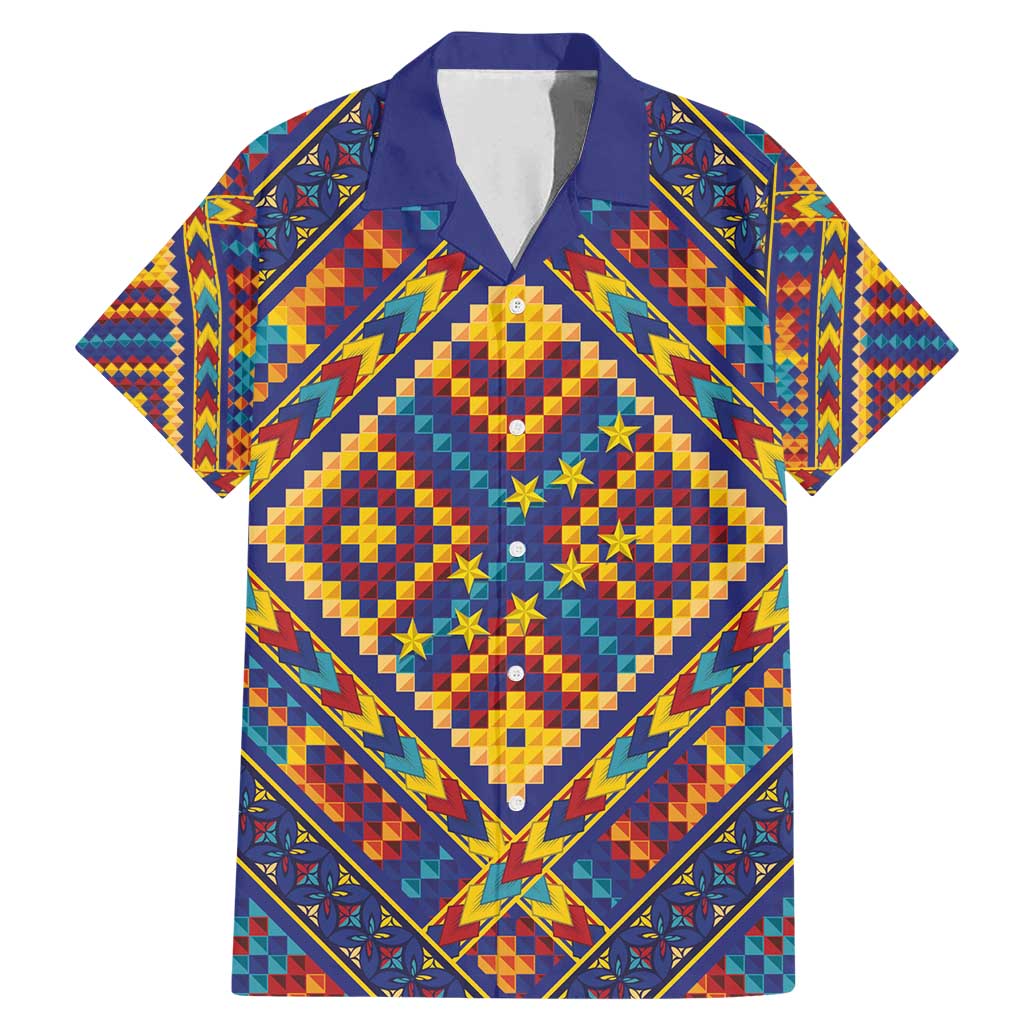 Kolose-Tuvalu Crochet Family Matching Mermaid Dress and Hawaiian Shirt with Polynesian and Pacific Tattoos - Polynesian Pride