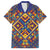Kolose-Tuvalu Crochet Family Matching Short Sleeve Bodycon Dress and Hawaiian Shirt with Polynesian and Pacific Tattoos - Polynesian Pride