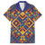 Kolose-Tuvalu Crochet Family Matching Tank Maxi Dress and Hawaiian Shirt with Polynesian and Pacific Tattoos - Polynesian Pride