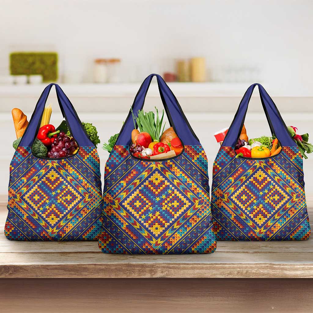 Kolose-Tuvalu Crochet Grocery Bag with Polynesian and Pacific Tattoos - Polynesian Pride
