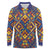 Kolose-Tuvalu Crochet Long Sleeve Polo Shirt with Polynesian and Pacific Tattoos - Polynesian Pride