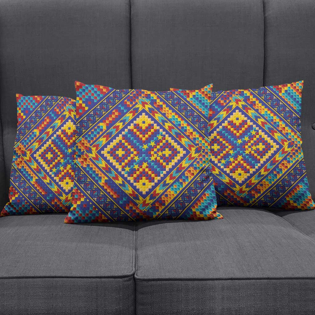 Kolose-Tuvalu Crochet Pillow Cover with Polynesian and Pacific Tattoos - Polynesian Pride
