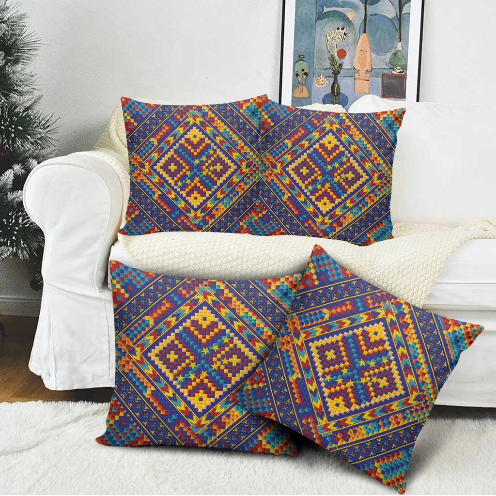 Kolose-Tuvalu Crochet Pillow Cover with Polynesian and Pacific Tattoos - Polynesian Pride