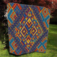 Kolose-Tuvalu Crochet Quilt with Polynesian and Pacific Tattoos - Polynesian Pride