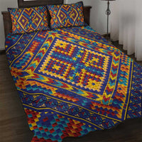 Kolose-Tuvalu Crochet Quilt Bed Set with Polynesian and Pacific Tattoos - Polynesian Pride
