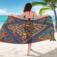 Kolose-Tuvalu Crochet Sarong with Polynesian and Pacific Tattoos - Polynesian Pride