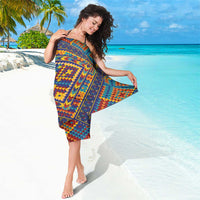 Kolose-Tuvalu Crochet Sarong with Polynesian and Pacific Tattoos - Polynesian Pride