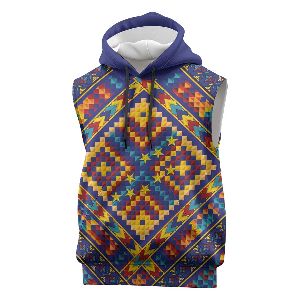 Kolose-Tuvalu Crochet Sleeveless Hoodie with Polynesian and Pacific Tattoos - Polynesian Pride