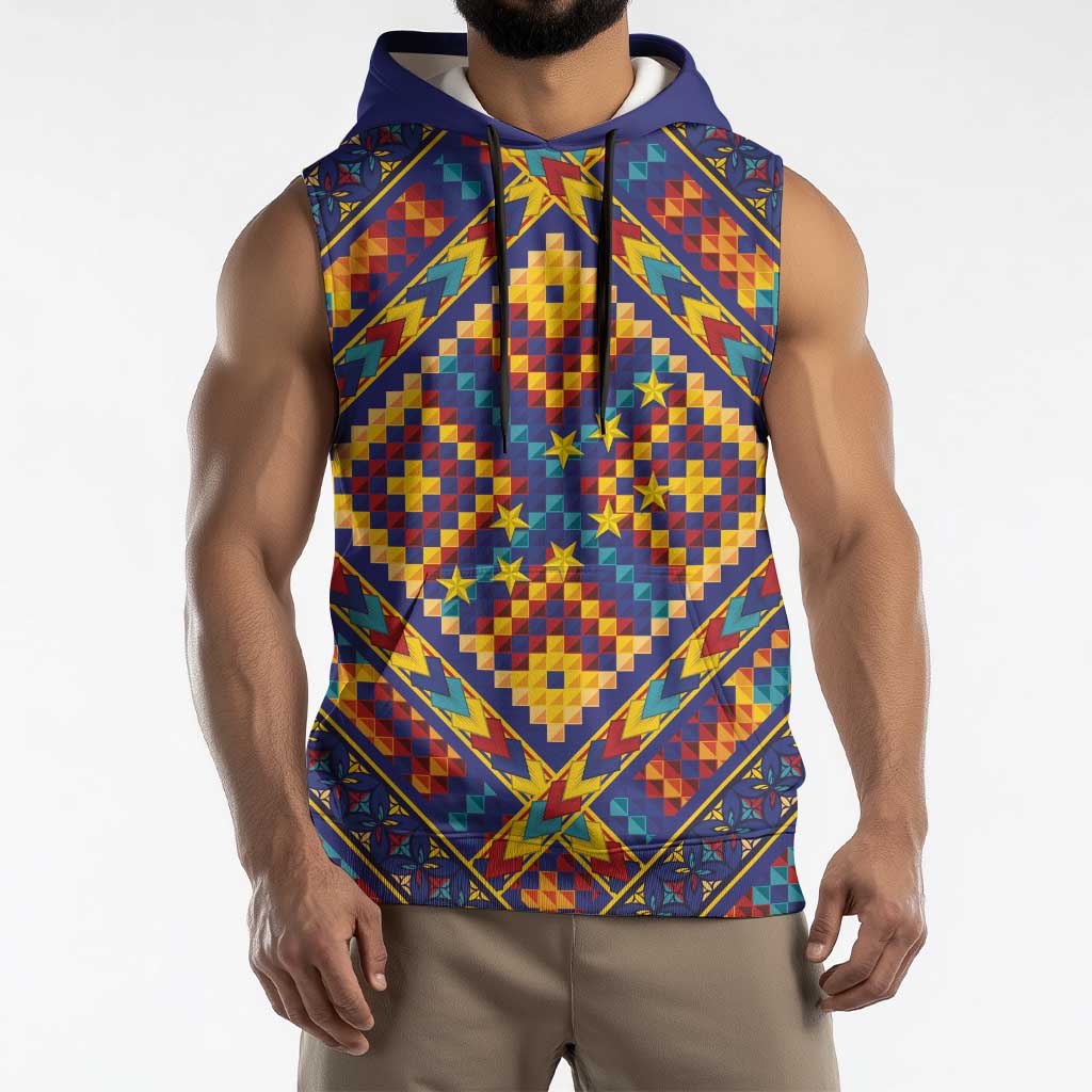 Kolose-Tuvalu Crochet Sleeveless Hoodie with Polynesian and Pacific Tattoos - Polynesian Pride