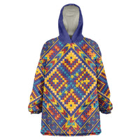 Kolose-Tuvalu Crochet Wearable Blanket Hoodie with Polynesian and Pacific Tattoos - Polynesian Pride