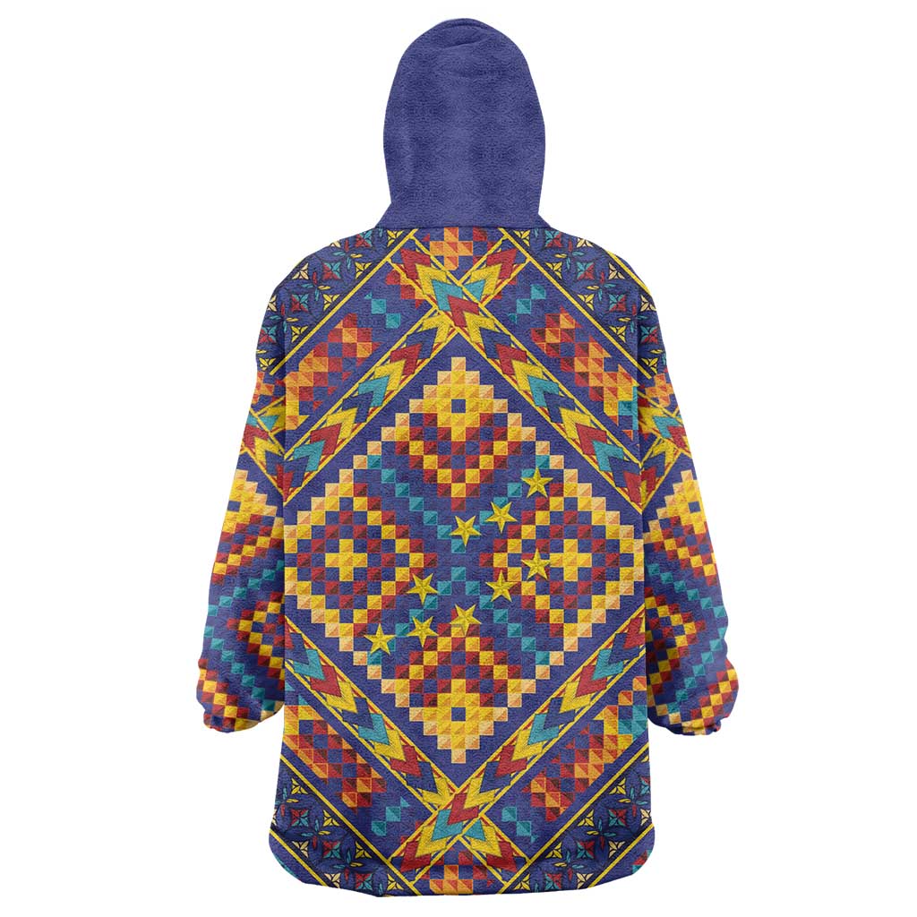 Kolose-Tuvalu Crochet Wearable Blanket Hoodie with Polynesian and Pacific Tattoos - Polynesian Pride