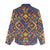 Kolose-Tuvalu Crochet Women Casual Shirt with Polynesian and Pacific Tattoos - Polynesian Pride