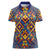 Kolose-Tuvalu Crochet Women Polo Shirt with Polynesian and Pacific Tattoos - Polynesian Pride