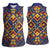 Kolose-Tuvalu Crochet Women Sleeveless Polo Shirt with Polynesian and Pacific Tattoos - Polynesian Pride