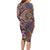 Tuvaluan and New Zealand Culture Family Matching Long Sleeve Bodycon Dress and Hawaiian Shirt The Art of Kolose and Taniko - Polynesian Pride