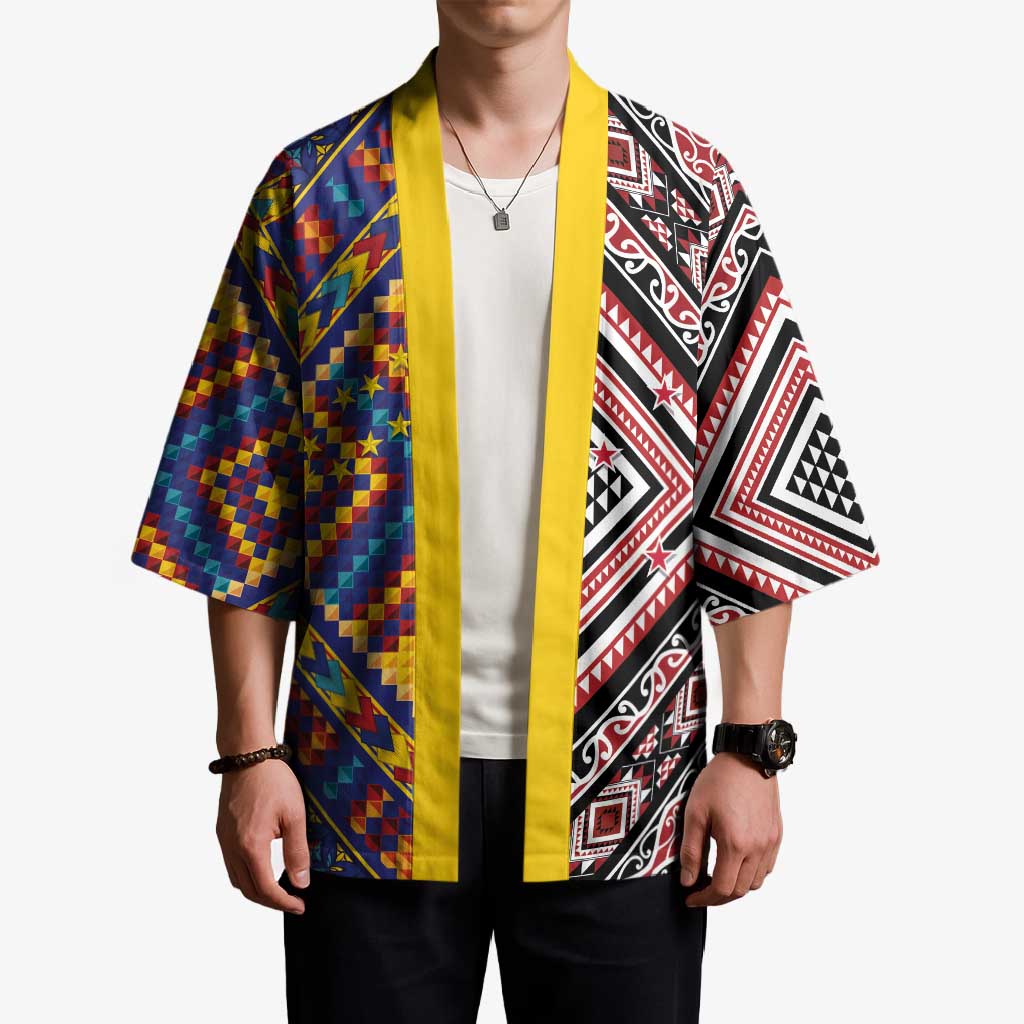 Tuvaluan and New Zealand Culture Kimono The Art of Kolose and Taniko - Polynesian Pride