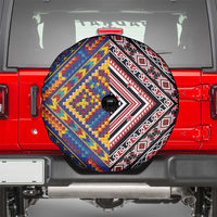 Tuvaluan and New Zealand Culture Spare Tire Cover The Art of Kolose and Taniko LT03 - Polynesian Pride