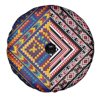 Tuvaluan and New Zealand Culture Spare Tire Cover The Art of Kolose and Taniko LT03 - Polynesian Pride