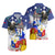 Filipino American History Month Hawaiian Shirt Filipino Coat Of Arms and American Eagle Splash Style LT03 - Polynesian Pride