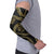 Hawaiian Kakau Art and Hisbiscus Tattoo Arm Sleeves Tribal Pattern-Gold Style - Polynesian Pride