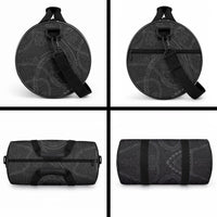 Hawaiian Kakau Art and Hibiscus Tattoo Duffle Bag
